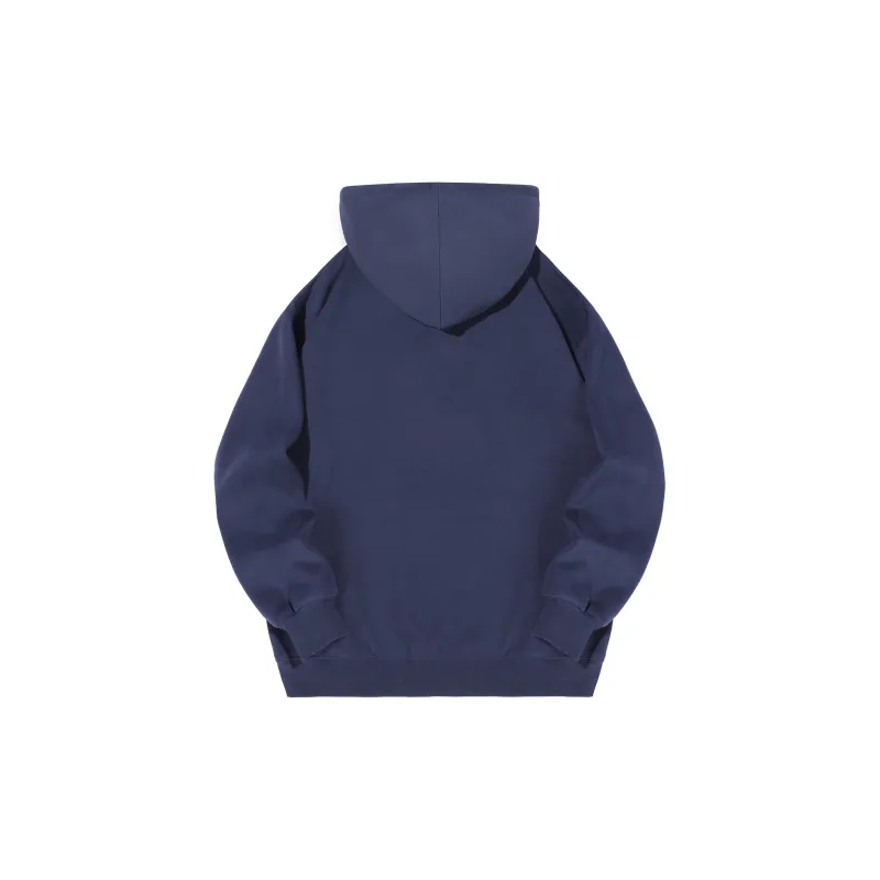 FAIRWHALE Letter Print Loose Fit Pullover Drop Shoulder Hoodie Unisex-38