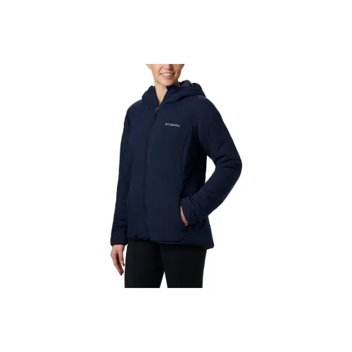 Columbia Puffer Jackets Women's Navy Blue