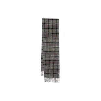 BARBOUR Knit Scarves Men's Gray
