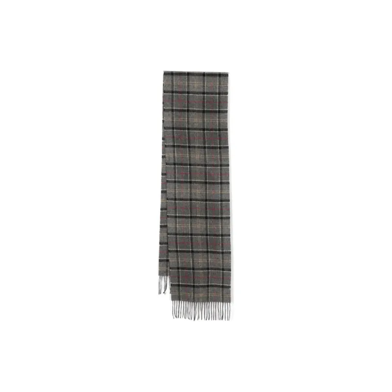 BARBOUR Knit Scarves Men's Gray-0