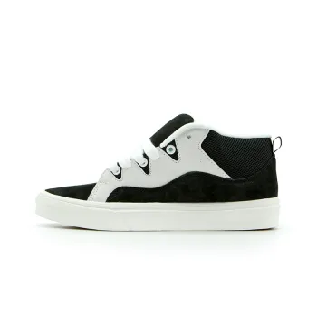 SUPSTORM Genuine Leather Plus Size Puffy Shoes Anti-Slip And Wear-Resistant Breathable Mid-Top Skateboard Shoes Unisex