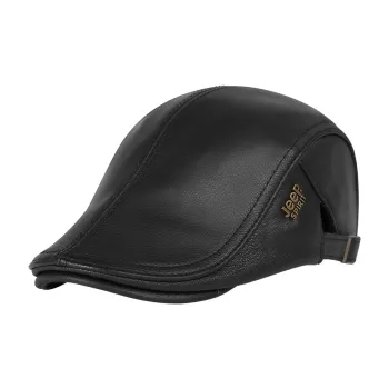 JEEP SPIRIT Cow Leather Berets Men's