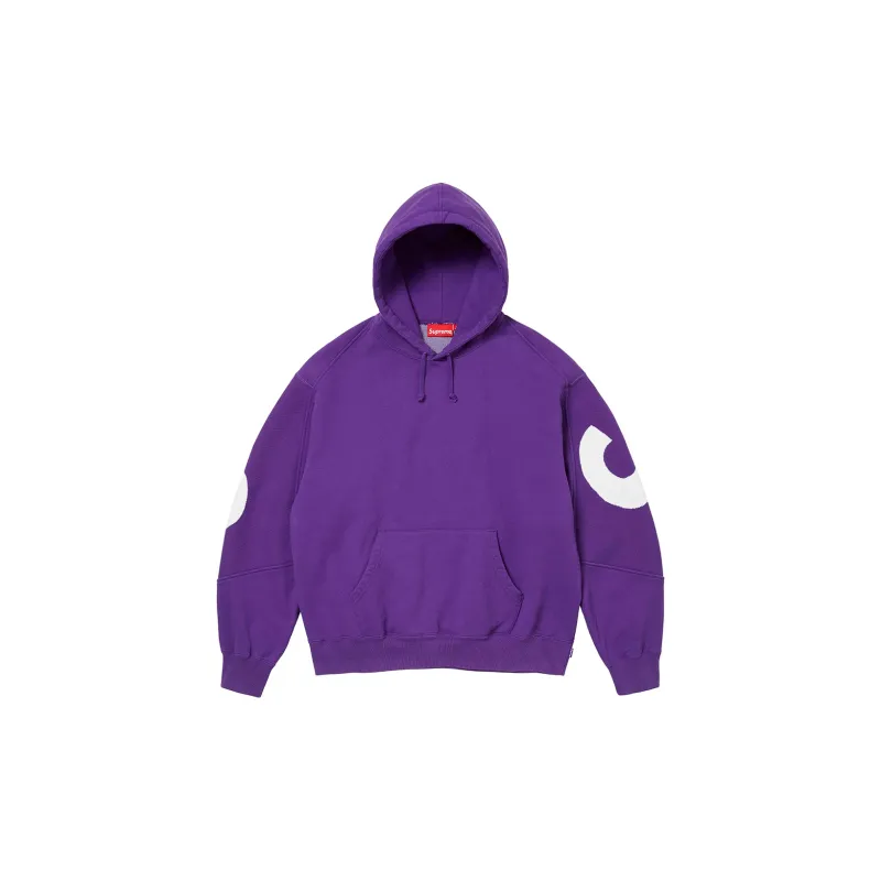 Supreme Big Logo Jacquard Hooded Sweatshirt-5
