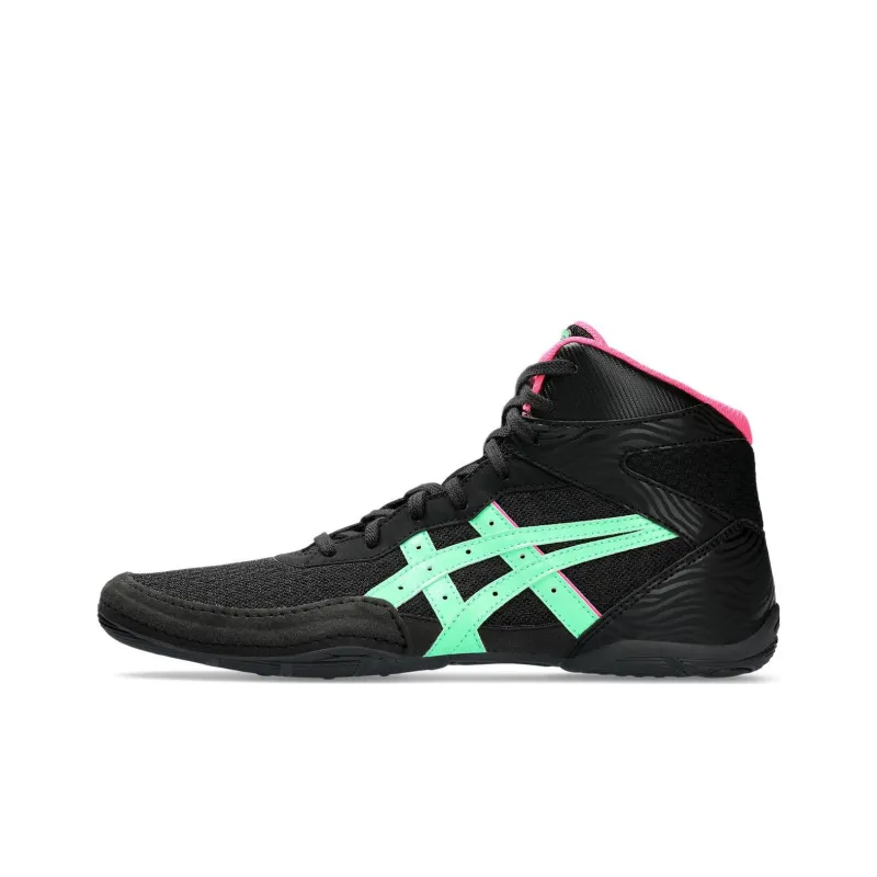 Asics Matflex 7 Matflex 7 Matflex 7 Cushioning Mid Top Training Shoes Men's Black Green-0