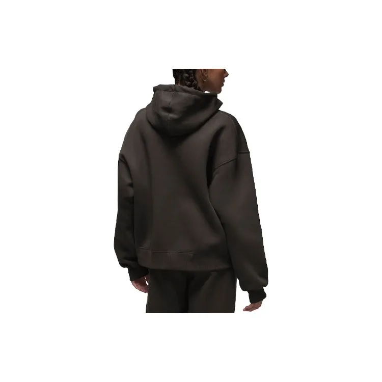Jordan Brooklyn Brooklyn Fleece Sweatshirt Women's Brown-1