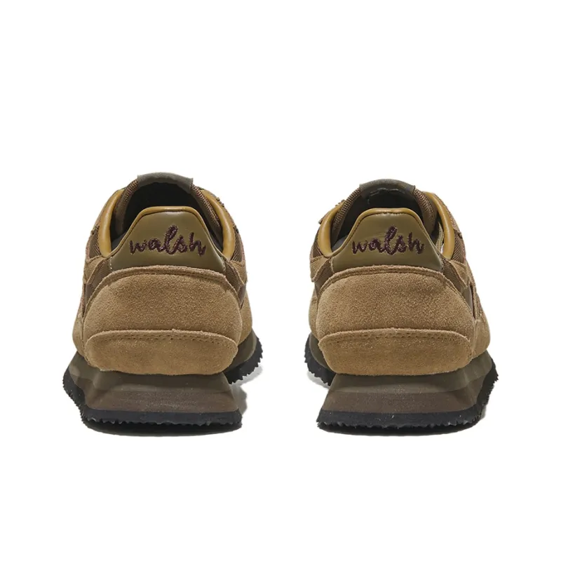 Norman Walsh Anti Slip Wear Resistant Low Top Running Shoes Unisex Brown-3