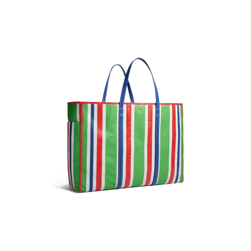 Balenciaga Mens Chatelet Carry All Xl Tote Bag Green/Red/Blue/White-1