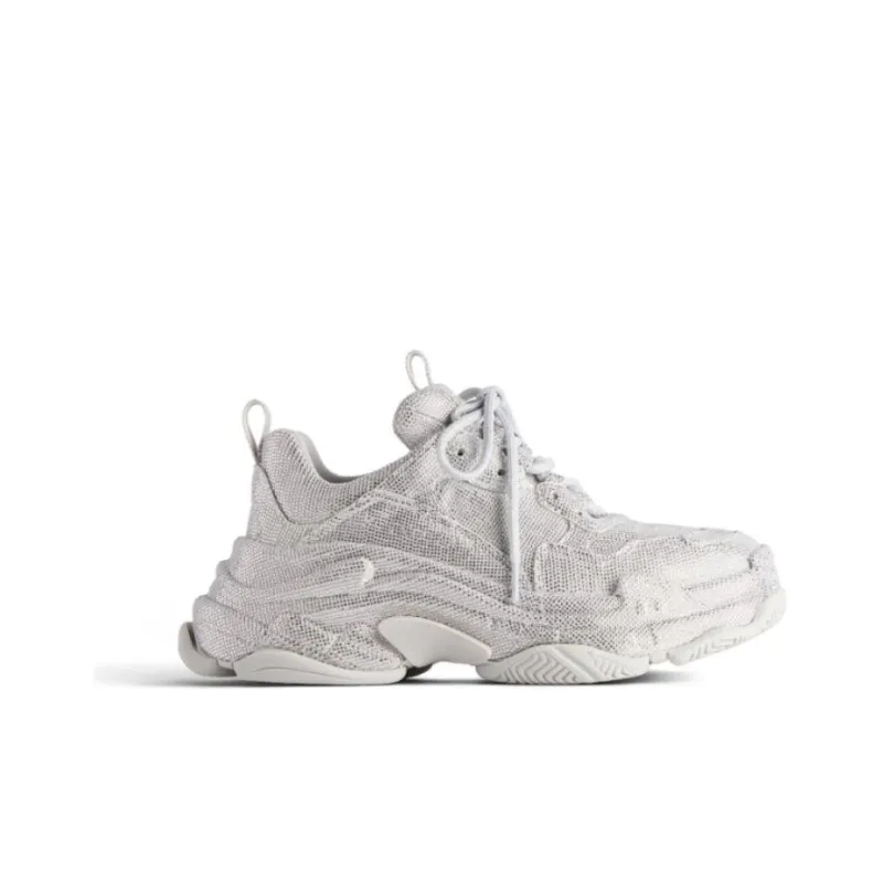 Balenciaga Triple S Rhinestone-embellished Sneakers-1
