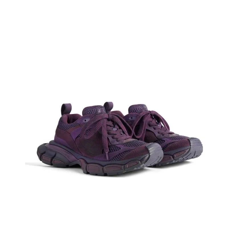 Balenciaga 3XL Sneakers Purple Suede Women's-3