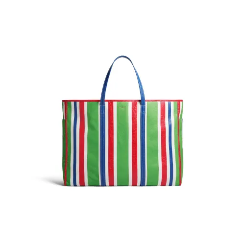 Balenciaga Mens Chatelet Carry All Xl Tote Bag Green/Red/Blue/White