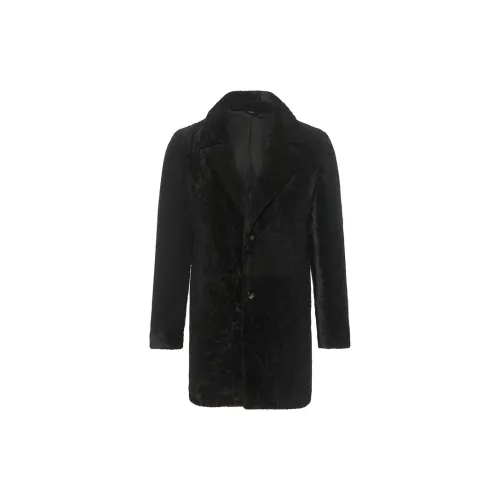 ANDREW MACKENZIE Furs Men Black