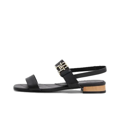 Tommy Hilfiger Logo-buckle Leather Sandals