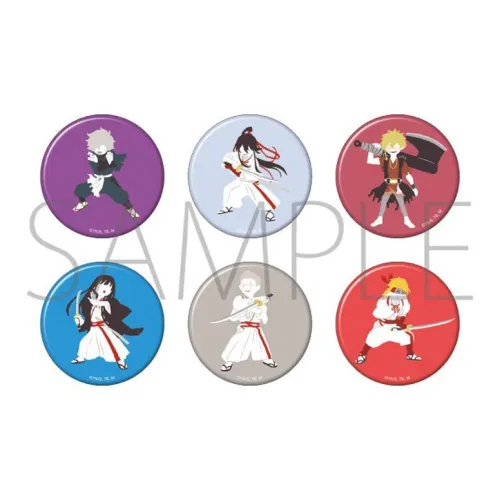 Animate Hell's Paradise Anime Edition Badge Flat Character IP Merch