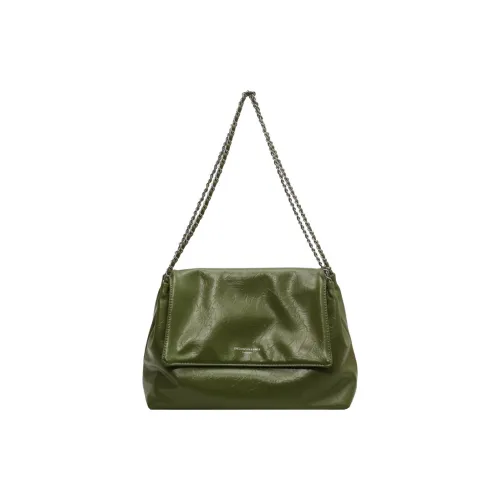 LOUIS ROYALN PU Commute Bag, Shoulder Bag Women's Black/Silver/Pink/Green/Ecru