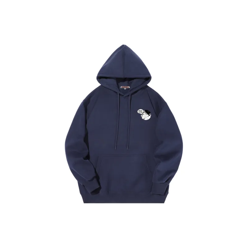 FAIRWHALE Pullover Drop Shoulder Hoodie Unisex-41