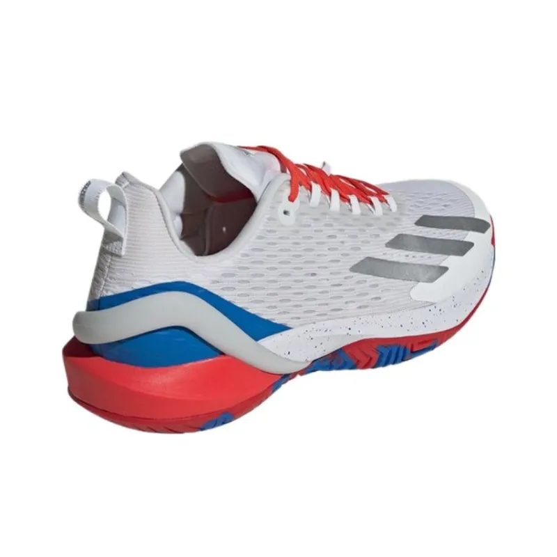 Adidas Adizero Cybersonic 'White Blue Bright Red'-2