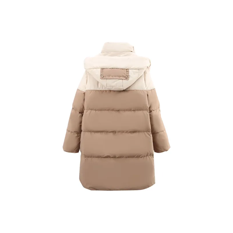A Paradise For Awakening Down Jacket Women's Coffee-1