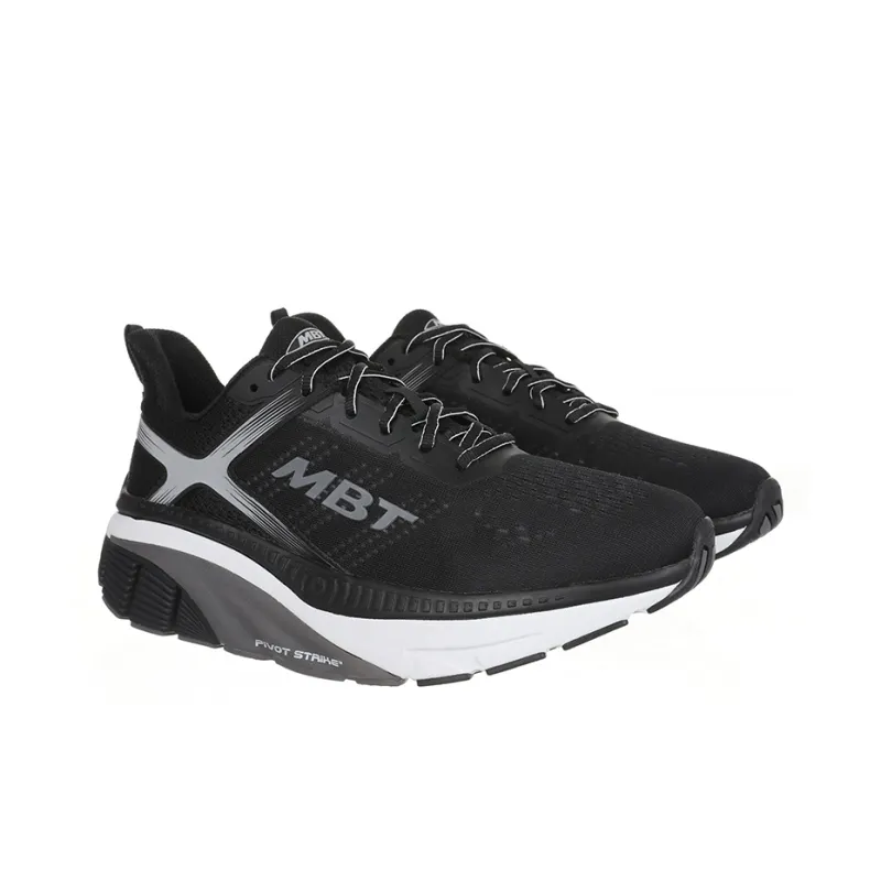 MBT Cushioning, Breathable, Height Increasing, Reflective, Rebound Low Top Casual Running Shoes Men's Black-3