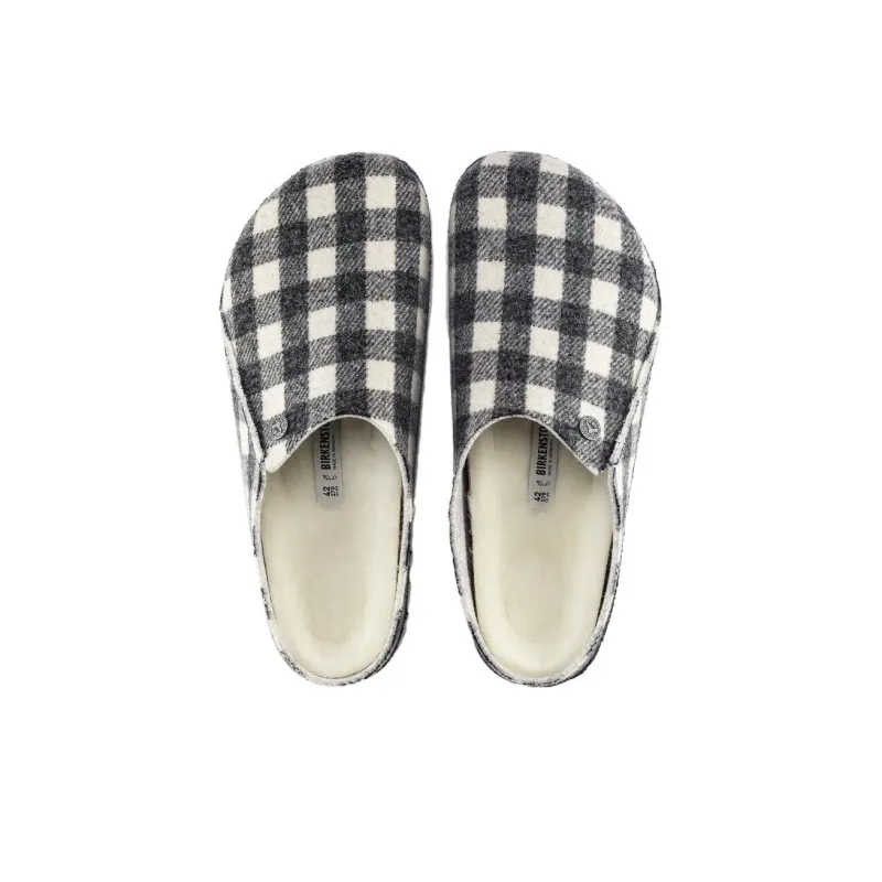 Birkenstock Plaid Flat Sandals-3