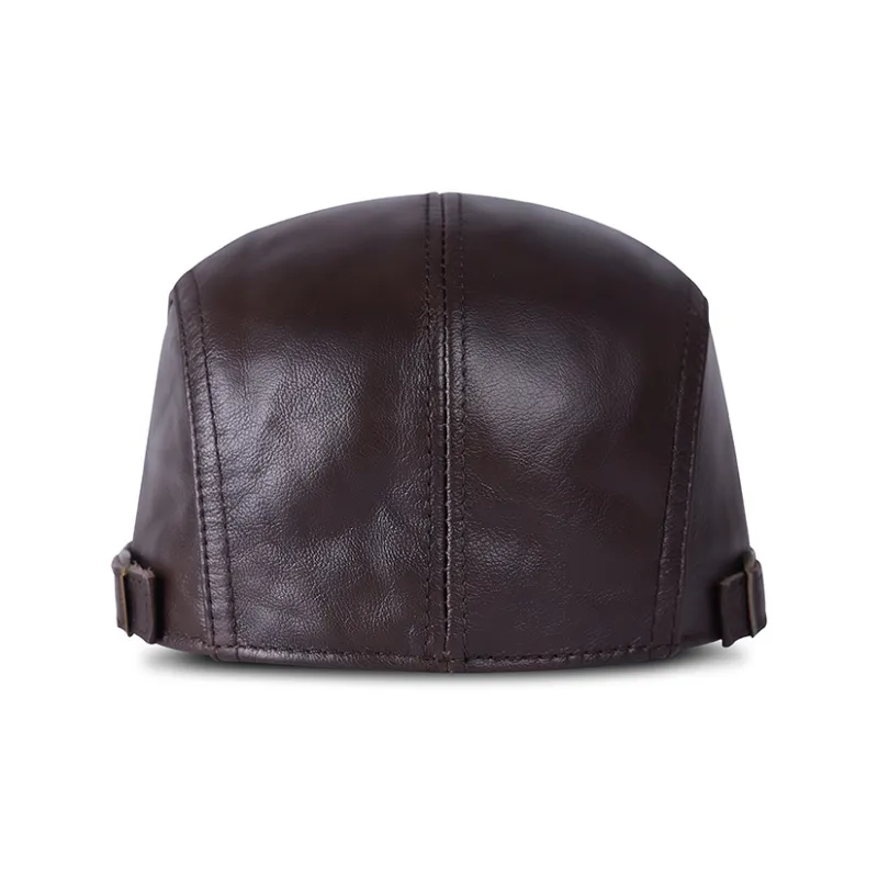 JEEP SPIRIT Cow Leather Berets Men's-7