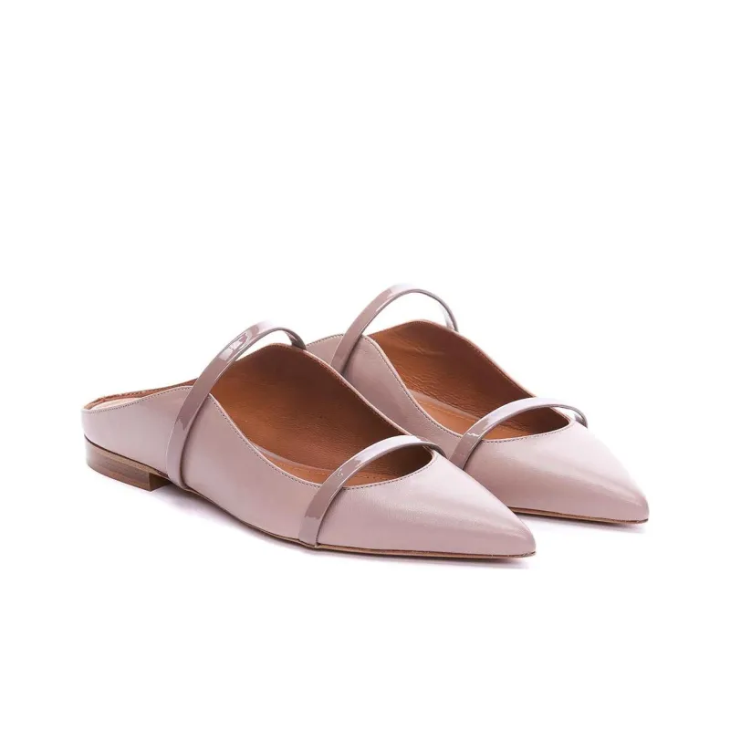 Malone Souliers Open Heel Ballerinas-3