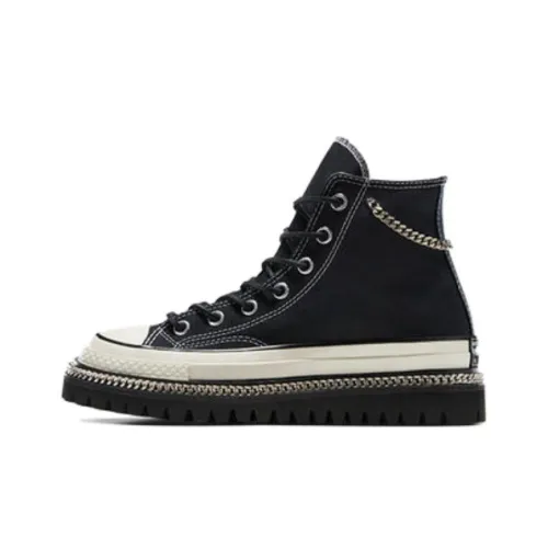 Converse Chuck 70 Canvas Shoes Unisex Mid-Top Black