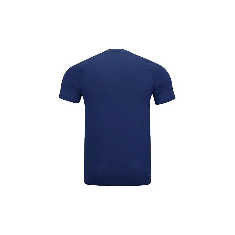 LiNing Badminton Series Raglan Sleeve T Shirt Unisex Indigo-1