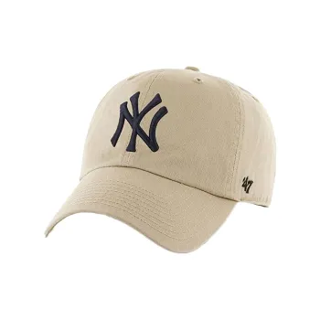 MLB Cotton Baseball Caps Men's Light Brown