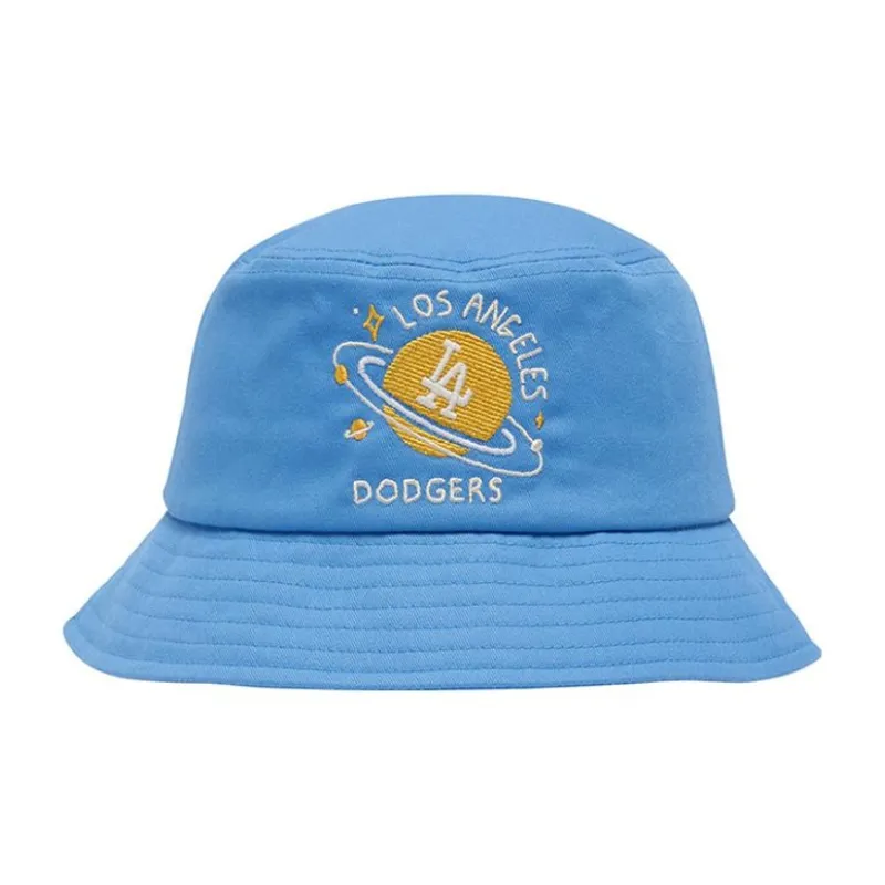 MLB Cotton Bucket Hats Kids' Blue/White-0