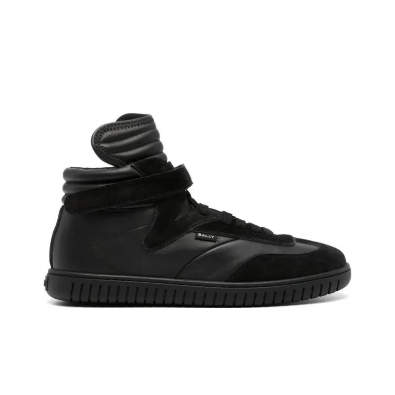 BALLY Panelled High-top Sneakers-1