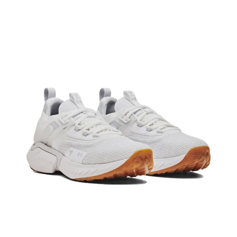 Under Armour Project Rock 5 'White Halo Grey' Women's-2