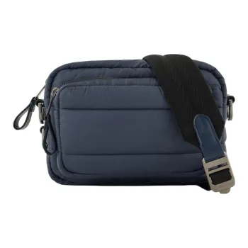 GIORGIO ARMANI Polyamide Shoulder Bag Crossbody Bag Medium Size Women's Blue
