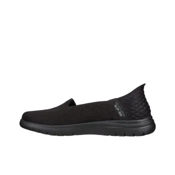 Skechers On The Go Flex Slip Ins 'Pure Black' Women's