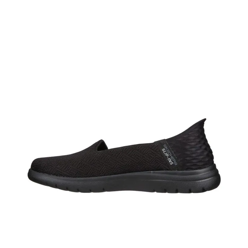 Skechers On The Go Flex Slip Ins 'Pure Black' Women's-0