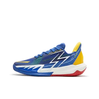 361° Big3 4.0 QUICK Blue Sonic Cushioning Anti Slip And Wear Resistant Low Top Basketball Shoes Men's Blue White