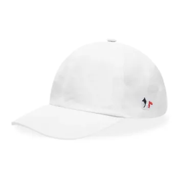 Maison Kitsune Baseball Caps Unisex White