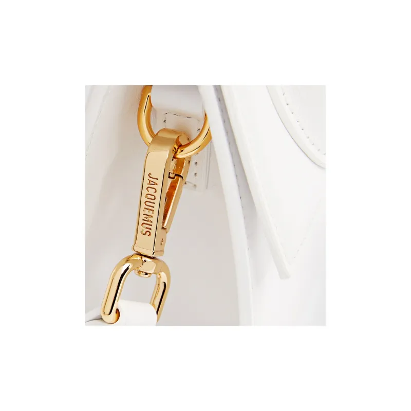 Jacquemus Le Chiquito Leather Shoulder Bag Crossbody Bag Handbag Regular Women's White-2