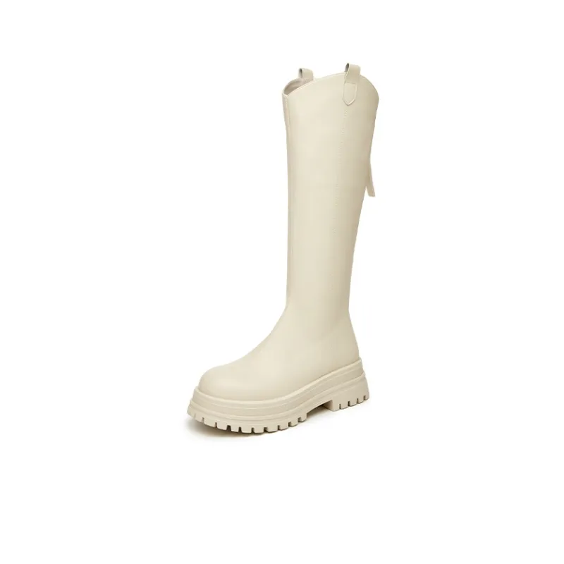 DAPHNE Thermal Knee High Boots 5.5cm Women's-8