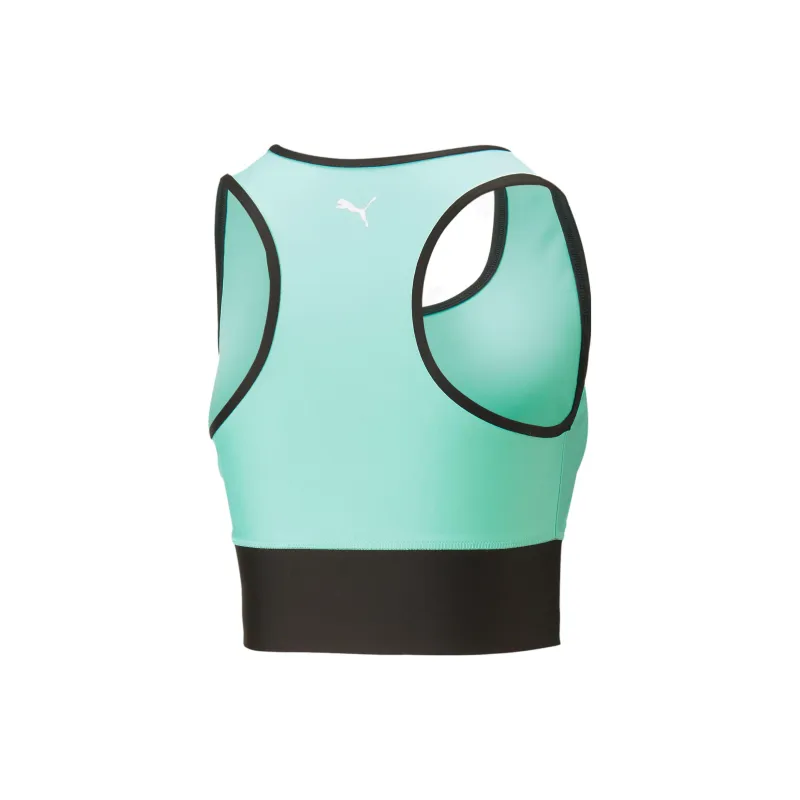 PUMA Haut De Fitness Fit Skimmer Femme Sport Vests Women's Green-1