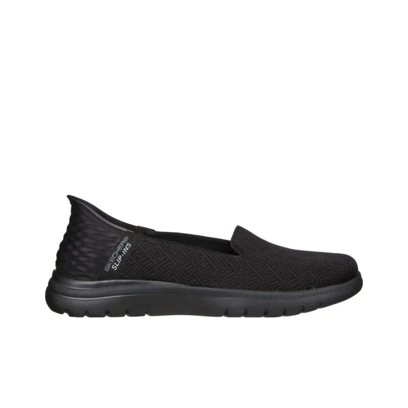 Skechers On The Go Flex Slip Ins 'Pure Black' Women's-1