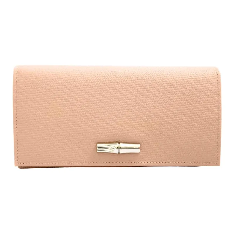 LONGCHAMP Leather Wallet Women's Skin-0