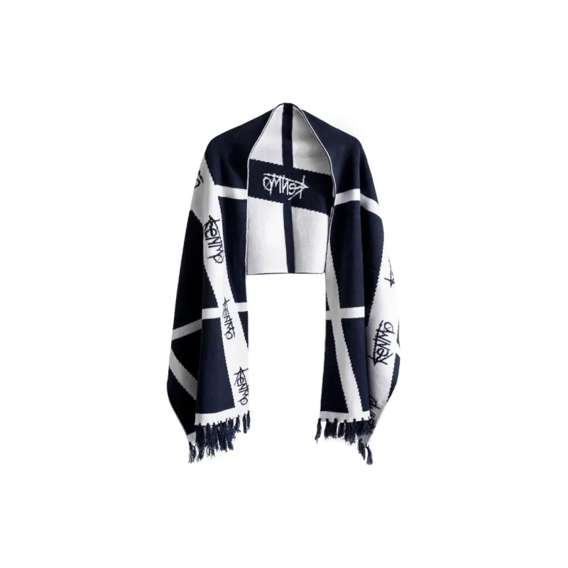 KENMO Acrylic Knit Scarves Unisex-15