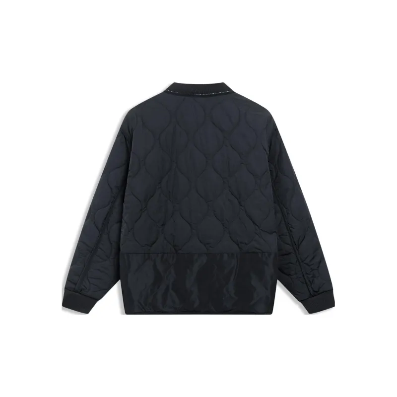 LiNing Skateboard Puffer Jacket Men's Black-1