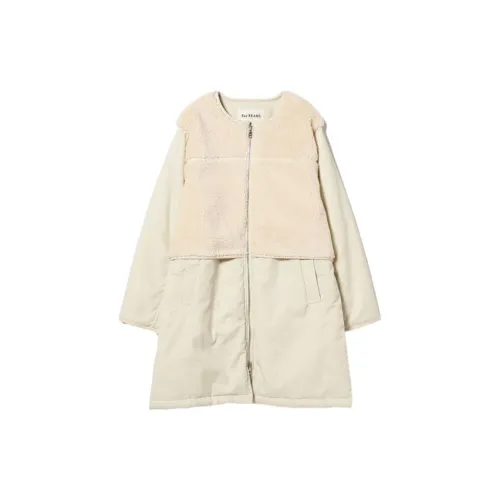 Beams Puffer Jackets Women's Off White