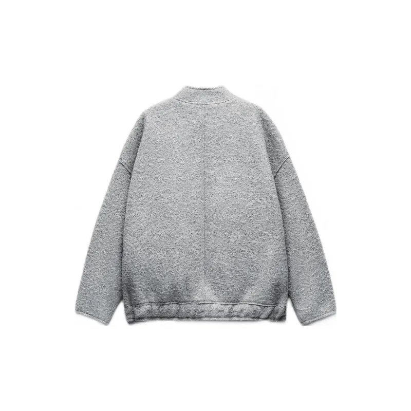 ZARA Jackets Women's Light Gray-1