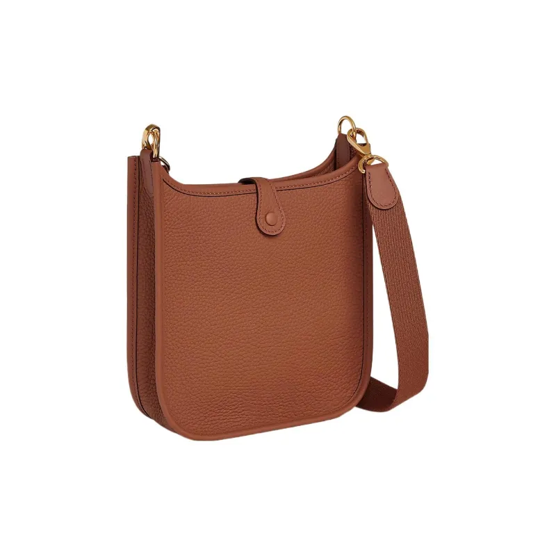 HERMES Evelyne Leather Evelyn Shoulder Bag, Crossbody Bag Regular Women's Copper Red-2