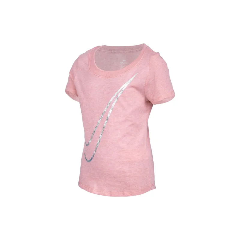 Nike T Shirts Women's Pink-2