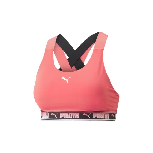 PUMA Mid Impact Feel Sports Underwear Women's Pink