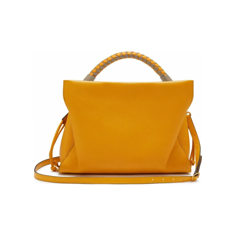 Mulberry Calfskin Shoulder Bag Crossbody Bag Handbag Regular Women's Orange-2