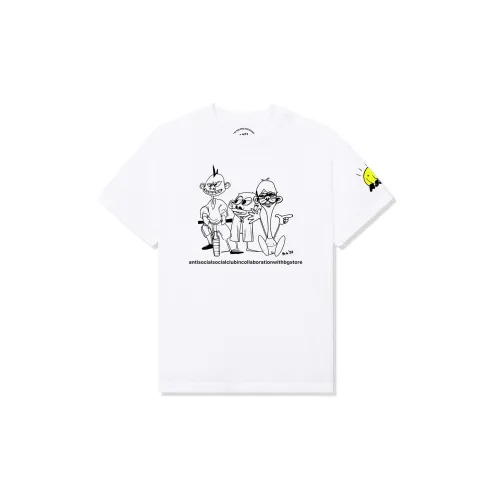 ANTI SOCIAL SOCIAL CLUB Bryant Giles Co-brand T-Shirts Unisex White